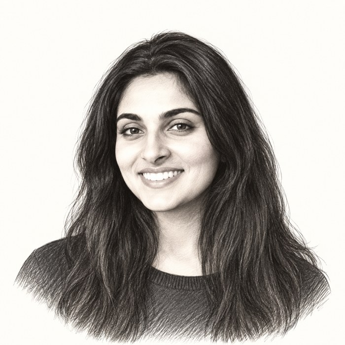 Sketch portrait of Priyanka Sundhar